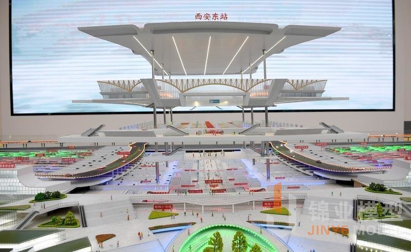 去年做沙盤，今年看實(shí)景，西安東站最新施工進(jìn)度